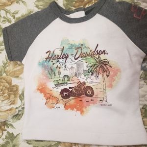 Newborn Harley Davidson tee